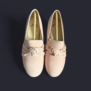 Isaac Mizrahi Knotted Espadrille Soft Pink New W/Box Size 7.5